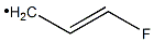 3-Fluoro-2-propenyl radical Struktur