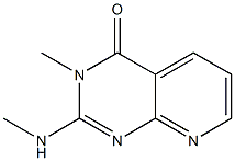 3-Methyl-2-methylaminopyrido[2,3-d]pyrimidin-4(3H)-one Struktur