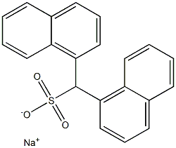 Sodium dinaphthylmethanesulfonate Struktur