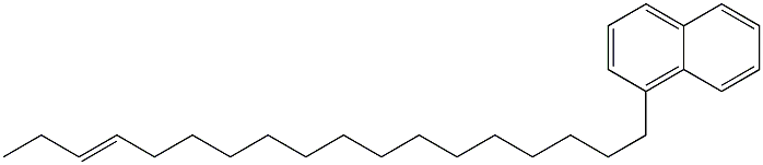 1-(15-Octadecenyl)naphthalene Struktur