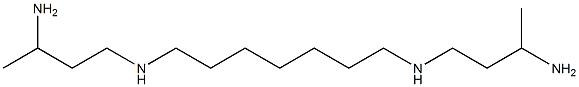 N,N'-Bis(3-aminobutyl)-1,7-heptanediamine Struktur