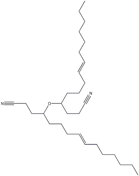 2-Cyanoethyl(5-dodecenyl) ether Struktur