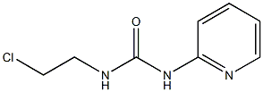 1-(2-Chloroethyl)-3-(2-pyridinyl)urea Struktur