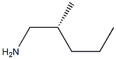 [R,(+)]-2-Methyl-1-pentanamine Struktur