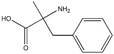 2-Amino-2-methyl-3-phenylpropanoic acid Struktur