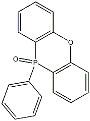 10-Phenyl-10H-phenoxaphosphine 10-oxide Struktur