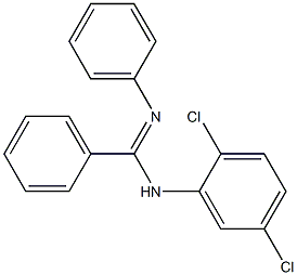 N2-Phenyl-N1-(2,5-dichlorophenyl),benzamidine Struktur