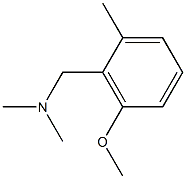 2,N,N-Trimethyl-6-methoxybenzenemethanamine Struktur