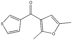 2,5-Dimethyl-3-(3-thienylcarbonyl)furan Struktur