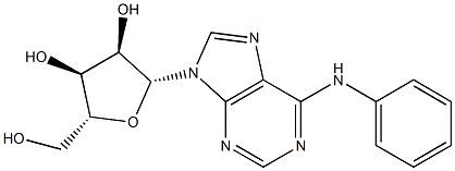 N-Phenyladenosine Struktur