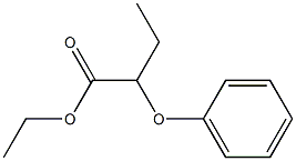 2-Phenoxybutyric acid ethyl ester Struktur