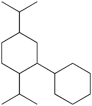 2,5-Diisopropyl-1,1'-bicyclohexane Struktur