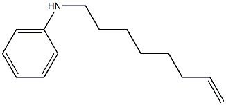 N-(7-Octenyl)aniline Struktur