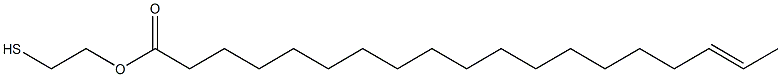 17-Nonadecenoic acid 2-mercaptoethyl ester Struktur