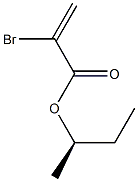 (-)-2-Bromoacrylic acid (R)-sec-butyl ester Struktur