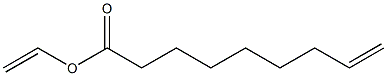 8-Nonenoic acid ethenyl ester Struktur