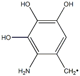 2-Aminoallylradical Struktur