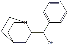 (Quinuclidin-2-yl)(4-pyridinyl)methanol Struktur