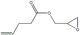 4-Pentenoic acid glycidyl ester Struktur