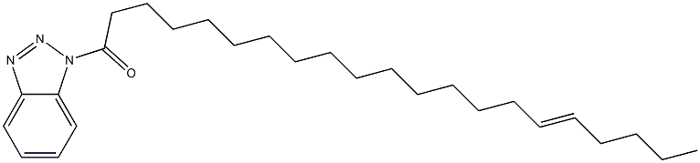 1-(1-Oxo-16-henicosenyl)-1H-benzotriazole Struktur