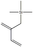 2-(Trimethylsilylmethyl)-1,3-butadiene Struktur