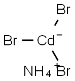 Ammonium tribromocadmate Struktur