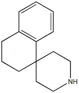 3,4-Dihydrospiro[naphthalene-1(2H),4'-piperidine] Struktur