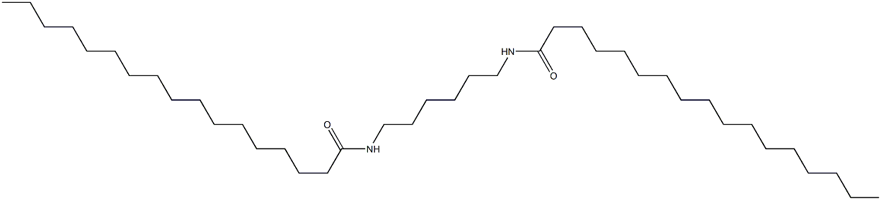 N,N'-Hexamethylenebis(heptadecanamide) Struktur