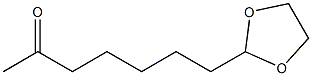 7-(1,3-Dioxolan-2-yl)heptan-2-one Struktur