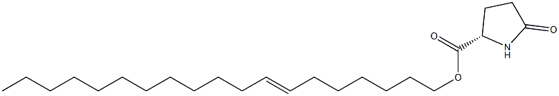 (S)-5-Oxopyrrolidine-2-carboxylic acid 7-nonadecenyl ester Struktur