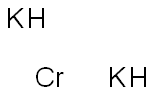 Chromium dipotassium Struktur