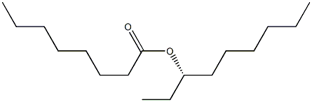 (-)-Octanoic acid [(S)-nonane-3-yl] ester Struktur