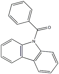 9-Benzoyl-9H-carbazole Struktur