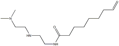 N-[2-[2-(Dimethylamino)ethylamino]ethyl]-8-nonenamide Struktur