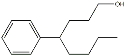 4-Phenyl-1-octanol Struktur