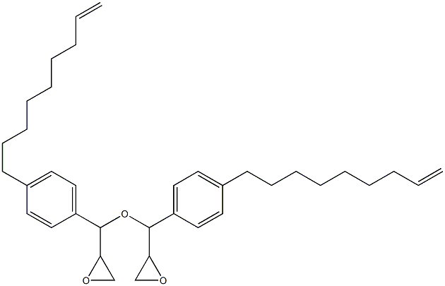 4-(8-Nonenyl)phenylglycidyl ether Struktur