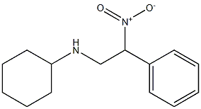 2-Phenyl-2-nitro-N-cyclohexylethanamine Struktur