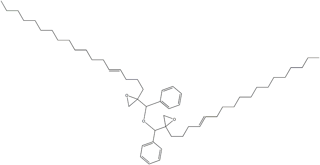 2-(4-Octadecenyl)phenylglycidyl ether Struktur