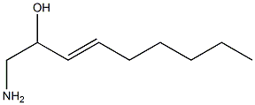 1-Amino-3-nonen-2-ol Struktur