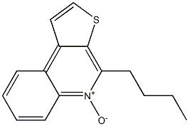 4-Butylthieno[2,3-c]quinoline 5-oxide Struktur