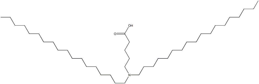 5-(Dioctadecylamino)valeric acid Struktur