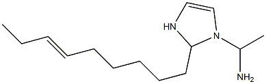 1-(1-Aminoethyl)-2-(6-nonenyl)-4-imidazoline Struktur