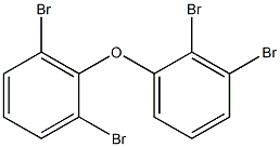 2,3-Dibromophenyl 2,6-dibromophenyl ether Struktur