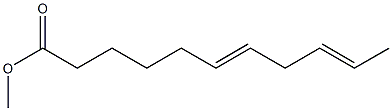 6,9-Undecadienoic acid methyl ester Struktur