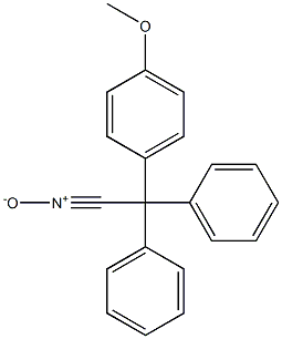 4-Methoxyphenyldiphenylacetonitrileoxide Struktur