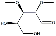 2-O,3-O-Dimethyl-D-arabinose Struktur