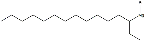 (1-Ethyltridecyl)magnesium bromide Struktur