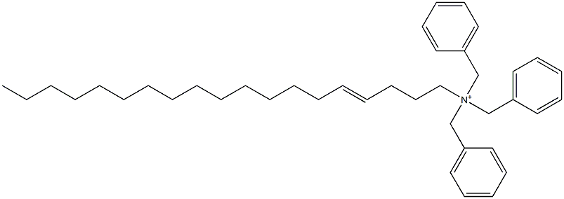 (4-Nonadecenyl)tribenzylaminium Struktur