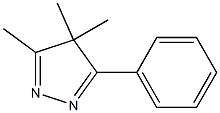 3,4,4-Trimethyl-5-phenyl-4H-pyrazole Struktur