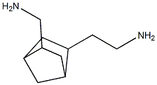 2-Aminomethyl-5-(2-aminoethyl)bicyclo[2.2.1]heptane Struktur